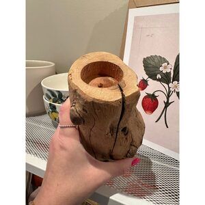 Wood Tealight Holder
